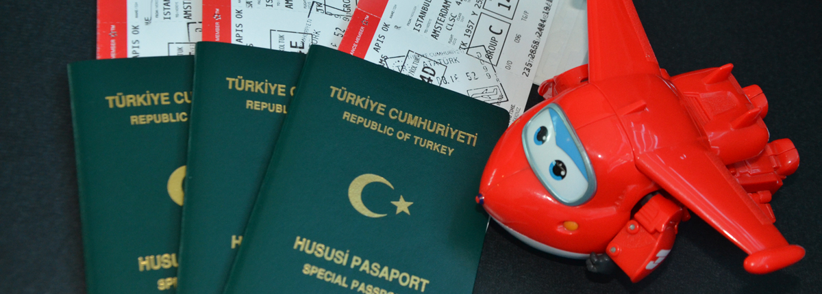 pasaport ve uçak bileti